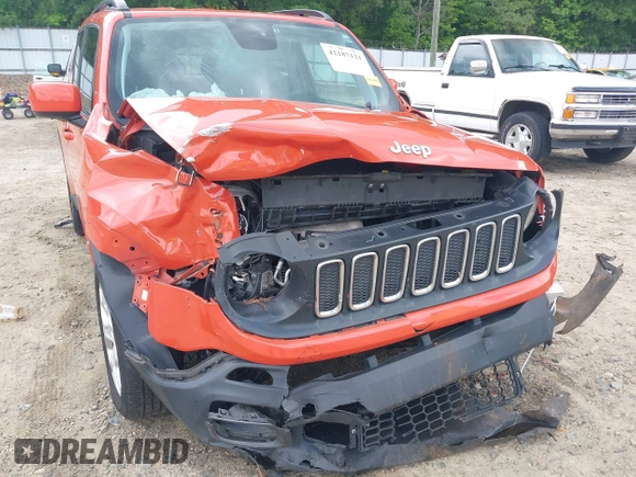 2018 Jeep Renegade Latitude z VIN ZACCJABB5JPJ62214, wystawiony jako IAAI lot #42187121 z przebiegiem 205 309 mil mil oraz . Historia ofert i sprzedaży dostępna na DreamBid. Obrazek 6.