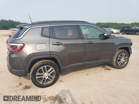 2018 Jeep Compass Latitude with VIN 3C4NJDBB3JT154795, listed as a Copart auction lot 60204275 with 56,167 mi miles and Salvage title. Bid and sale history available at DreamBid. Image 3.