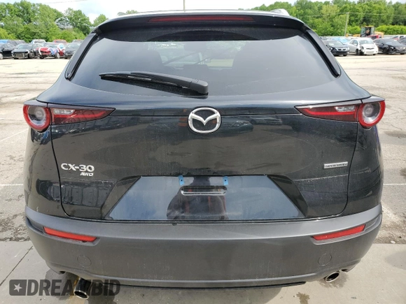 2024 Mazda CX-30 S Preferred with VIN 3MVDMBCM6RM690894, listed as a Copart auction lot 56848025 with 7,827 mi miles and Salvage title. Bid and sale history available at DreamBid. Image 6.
