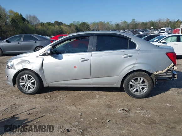 2015 Chevrolet Sonic LT with VIN 1G1JC5SH5F4175981, listed as a IAAI auction lot 41925059 with 122,223 mi miles and . Bid and sale history available at DreamBid. Image 14.