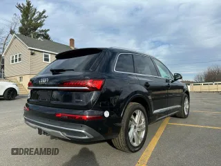 2021 Audi Q7 Premium Plus with VIN WA1LJAF78MD032627, listed as a Copart auction lot 50009015 with 128,942 mi miles and Clean title. Bid and sale history available at DreamBid. Image 3.