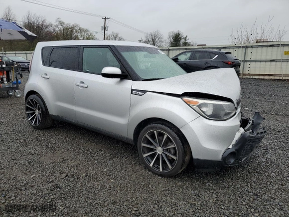 2015 Kia Soul with VIN KNDJN2A22F7816452, listed as a Copart auction lot 52571075 with 75,883 mi miles and Salvage Title. Bid and sale history available at carsss.com. Image 4.