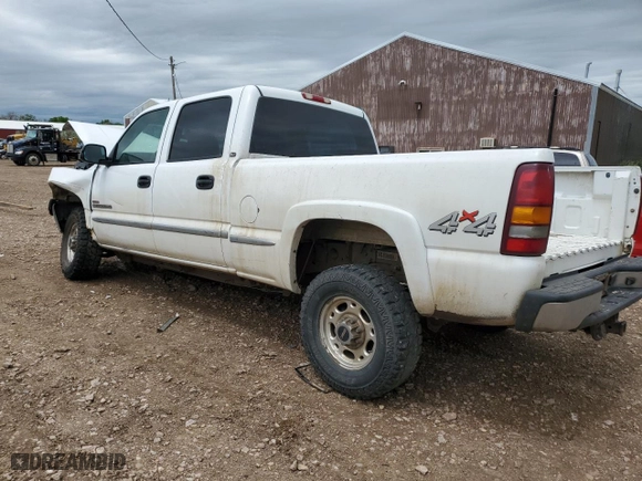 2002 GMC Sierra 2500HD SLE with VIN 1GTHK231X2F232960, listed as a Copart auction lot 56303914 with 0 mi miles and Clean Title. Bid and sale history available at carsss.com. Image 2.