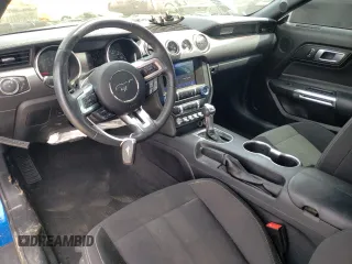 2021 Ford Mustang EcoBoost with VIN 1FA6P8TD8M5104723, listed as a Copart auction lot 54357384 with 14,622 mi miles and Salvage Title. Bid and sale history available at carsss.com. Image 8.