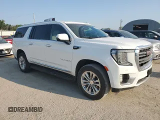 2022 GMC Yukon XL SLT z VIN 1GKS2GKD9NR172580, wystawiony jako Copart lot #62007894 z przebiegiem 37 118 mil mil oraz Szkoda całkowita • Salvage title. Historia ofert i sprzedaży dostępna na DreamBid. Obrazek 4.