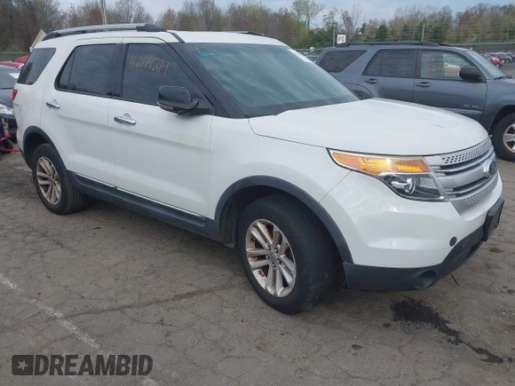 2011 Ford Explorer XLT with VIN 1FMHK8D84BGA01038, listed as a IAAI auction lot 42114219 with Not Provided miles and . Bid and sale history available at carsss.com. Image 1.