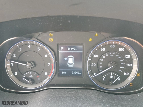 2020 Hyundai Kona SE with VIN KM8K1CAA0LU493654, listed as a Copart auction lot 43181385 with 23,242 mi miles and Salvage Title. Bid and sale history available at carsss.com. Image 9.