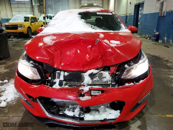 2016 Chevrolet Cruze Premier with VIN 1G1BG5SM8G7297854, listed as a Copart auction lot 38340054 with 55,291 mi miles. Bid and sale history available at carsss.com. Image 5.