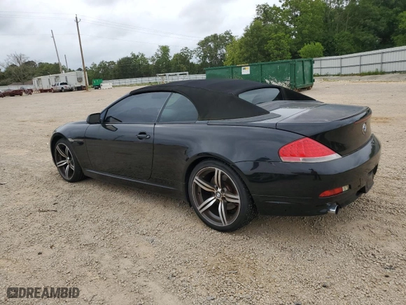 2004 BMW 6 Series 645Ci with VIN WBAEK73424B322248, listed as a Copart auction lot 53040994 with 134,604 mi miles and Salvage Title. Bid and sale history available at carsss.com. Image 2.