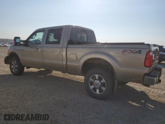 2013 Ford F-350 Platinum with VIN 1FT8W3BT2DEB31868, listed as a Copart auction lot 64460155 with 118,516 mi miles and Salvage title. Bid and sale history available at DreamBid. Image 2.