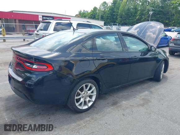 2013 Dodge Dart SXT with VIN 1C3CDFBA4DD233599, listed as a IAAI auction lot 42526474 with 191,143 mi miles and . Bid and sale history available at DreamBid. Image 4.