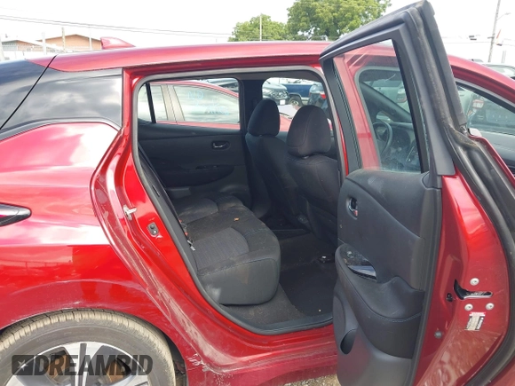2022 Nissan LEAF SV Plus with VIN 1N4BZ1CV0NC550614, listed as a IAAI auction lot 42730366 with 23,416 mi miles and . Bid and sale history available at DreamBid. Image 8.