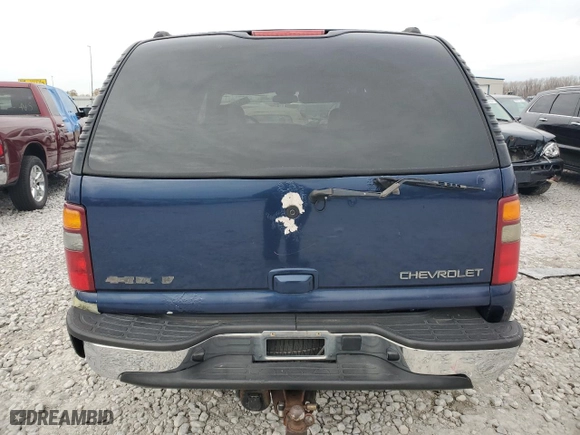 2003 Chevrolet Tahoe Z71 with VIN 1GNEK13T43R184426, listed as a Copart auction lot 82374354 with 274,860 mi miles and Salvage Title. Bid and sale history available at carsss.com. Image 6.