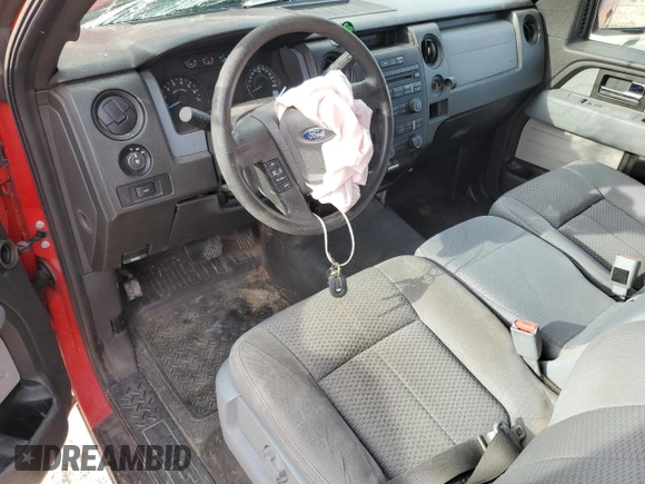 2014 Ford F-150 XL with VIN 1FTMF1CM7EKF95865, listed as a Copart auction lot 72036883 with 120,755 mi miles and Salvage title. Bid and sale history available at DreamBid. Image 8.