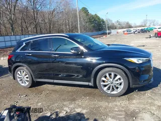 2020 Infiniti QX50 Luxe with VIN 3PCAJ5M12LF117067, listed as a IAAI auction lot 41172977 with 56,991 mi miles and . Bid and sale history available at DreamBid. Image 14.