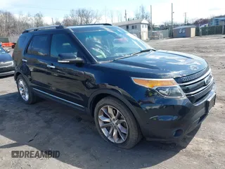 2014 Ford Explorer Limited with VIN 1FM5K7F8XEGA79838, listed as a IAAI auction lot 42040515 with 129,355 mi miles and . Bid and sale history available at carsss.com. Image 1.