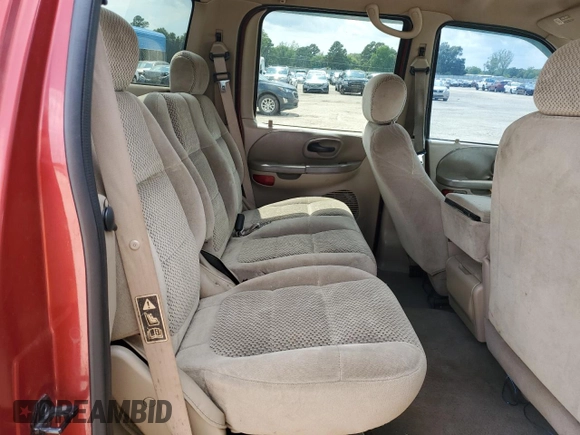 2001 Ford F-150 XLT with VIN 1FTRW076X1KC42302, listed as a Copart auction lot 59868295 with 234,772 mi miles and Salvage title. Bid and sale history available at DreamBid. Image 10.
