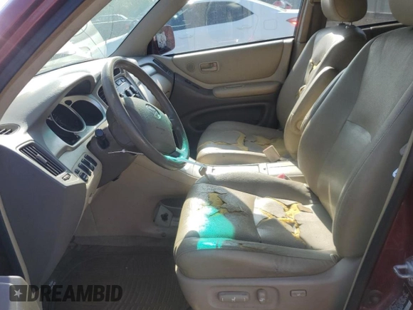2006 Toyota Highlander z VIN JTEGP21A460119462, wystawiony jako Copart lot #55309845 z przebiegiem 175 193 mil mil oraz Czysty tytuł • Clean title. Historia ofert i sprzedaży dostępna na DreamBid. Obrazek 7.