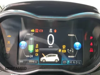 2015 Chevrolet Spark EV LT with VIN KL8CL6S09FC739114, listed as a Copart auction lot 81126184 with 57,010 mi miles and Salvage Title. Bid and sale history available at carsss.com. Image 9.