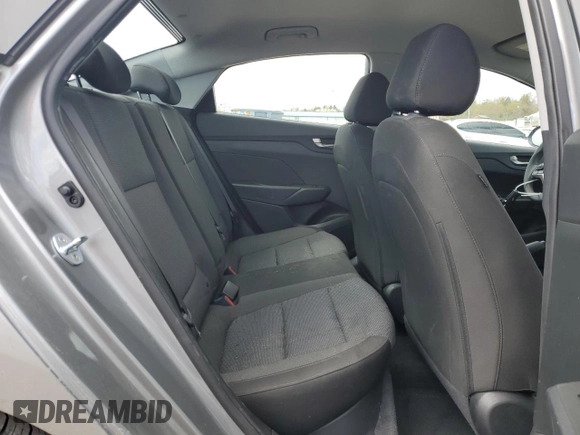2022 Hyundai Accent SE with VIN 3KPC24A66NE166541, listed as a Copart auction lot 53020525 with 40,939 mi miles and Salvage Title. Bid and sale history available at DreamBid. Image 10.