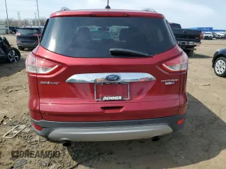 2015 Ford Escape Titanium with VIN 1FMCU9J93FUC90332, listed as a Copart auction lot 52861535 with 129,894 mi miles and Clean Title. Bid and sale history available at DreamBid. Image 6.