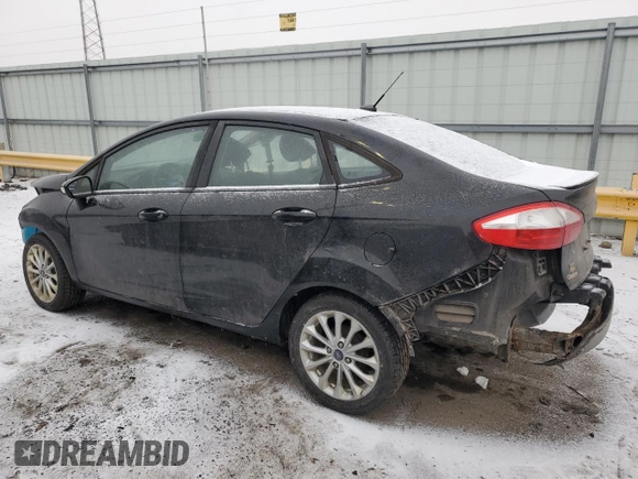2014 Ford Fiesta SE with VIN 3FADP4BJ2EM117308, listed as a Copart auction lot 44854505 with Not Provided miles and Salvage Title. Bid and sale history available at DreamBid. Image 2.