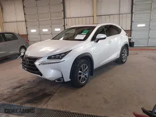 2015 Lexus NX 300h with VIN JTJBJRBZ6F2020771, listed as a IAAI auction lot 41375403 with 147,083 mi miles. Bid and sale history available at carsss.com. Image 2.