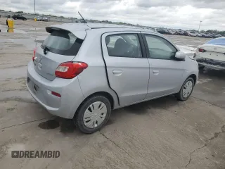 2019 Mitsubishi Mirage ES z VIN ML32A3HJ6KH004243, wystawiony jako Copart lot #50917445 z przebiegiem 56 220 mil mil oraz Czysty tytuł • Clean title. Historia ofert i sprzedaży dostępna na DreamBid. Obrazek 3.