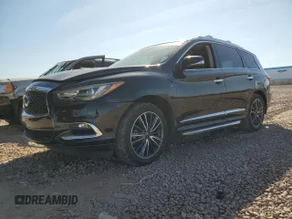 2017 Infiniti QX60 with VIN 5N1DL0MN6HC529148, listed as a Copart auction lot 45733505 with 105,000 mi miles and Salvage Title. Bid and sale history available at DreamBid. Image 1.