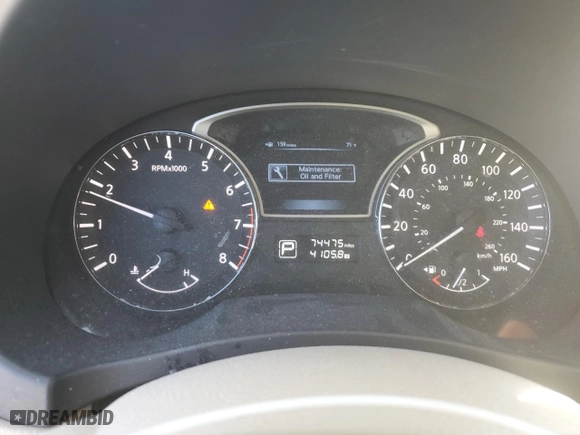 2013 Nissan Altima 3.5 SL with VIN 1N4BL3AP5DC246596, listed as a Copart auction lot 50790685 with 74,475 mi miles and Salvage Title. Bid and sale history available at carsss.com. Image 9.