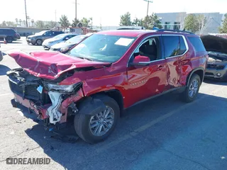 2023 Chevrolet Traverse LT Cloth with VIN 1GNERGKWXPJ118364, listed as a IAAI auction lot 41353176 with 35,183 mi miles. Bid and sale history available at carsss.com. Image 2.
