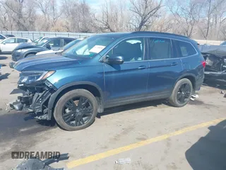 2021 Honda Pilot Special Edition with VIN 5FNYF6H2XMB024677, listed as a IAAI auction lot 41748498 with 42,249 mi miles and . Bid and sale history available at DreamBid. Image 2.