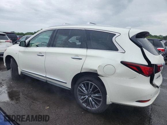 2020 Infiniti QX60 Luxe with VIN 5N1DL0MM6LC516108, listed as a Copart auction lot 63279805 with 97,965 mi miles and Salvage title. Bid and sale history available at DreamBid. Image 2.