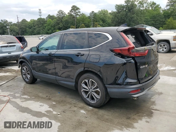 2020 Honda CR-V EX with VIN 2HKRW1H53LH413212, listed as a Copart auction lot 57423095 with 143,553 mi miles and Salvage title. Bid and sale history available at DreamBid. Image 2.
