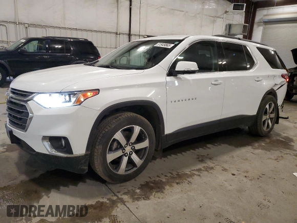 2019 Chevrolet Traverse LT Leather with VIN 1GNEVHKW5KJ205714, listed as a Copart auction lot 51949865 with 67,681 mi miles and Salvage Title. Bid and sale history available at carsss.com. Image 1.