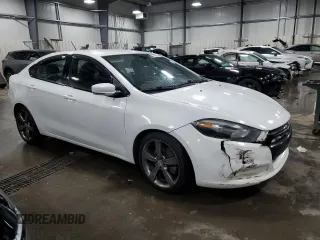 2015 Dodge Dart GT z VIN 1C3CDFEBXFD243965, wystawiony jako Copart lot #57996375 z przebiegiem 186 625 mil mil oraz Szkoda całkowita • Salvage title. Historia ofert i sprzedaży dostępna na DreamBid. Obrazek 4.