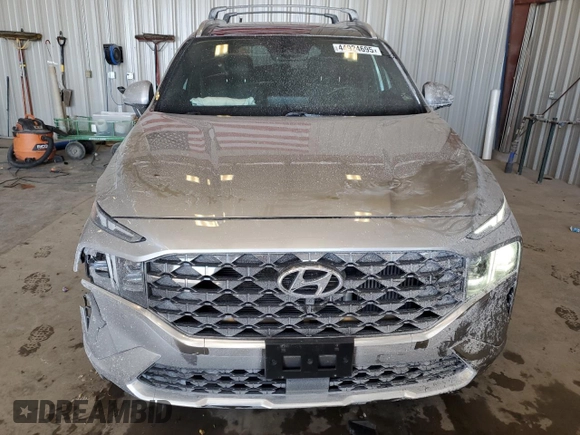 2021 Hyundai Santa Fe Calligraphy with VIN 5NMS5DAL0MH364340, listed as a Copart auction lot 44924695 with 48,324 mi miles and Salvage title. Bid and sale history available at DreamBid. Image 5.