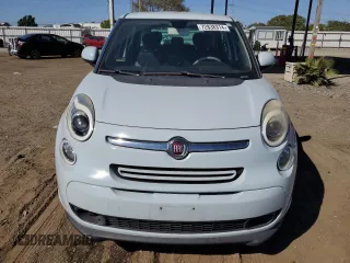 2014 FIAT 500L Easy with VIN ZFBCFABH7EZ023964, listed as a Copart auction lot 72838314 with 87,956 mi miles and Salvage Title. Bid and sale history available at carsss.com. Image 5.