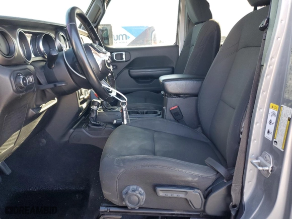 2018 Jeep Wrangler Unlimited Sport S with VIN 1C4HJXDN3JW332141, listed as a Copart auction lot 46846345 with 88,044 mi miles and Salvage Title. Bid and sale history available at carsss.com. Image 7.