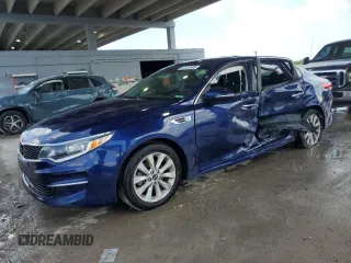 2018 Kia Optima LX with VIN 5XXGT4L33JG263649, listed as a Copart auction lot 52732685 with 110,390 mi miles and Salvage Title. Bid and sale history available at carsss.com. Image 1.