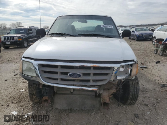 2002 Ford F-150 XL with VIN 1FTRX17212NA65610, listed as a Copart auction lot 50460585 with 129,823 mi miles and Clean Title. Bid and sale history available at carsss.com. Image 5.