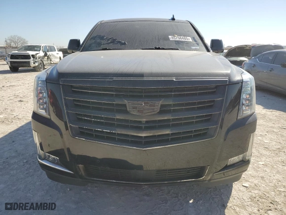 2017 Cadillac Escalade Platinum with VIN 1GYS3DKJ7HR400149, listed as a Copart auction lot 45758485 with 0 mi miles and Salvage Title. Bid and sale history available at carsss.com. Image 5.