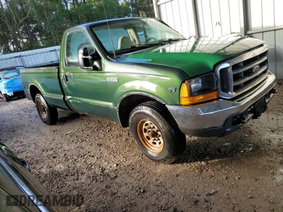2000 Ford Super Duty F-250 XL with VIN 1FTNF20L8YEA47432, listed as a Copart auction lot 86127524 with 186,938 mi miles and Salvage Title. Bid and sale history available at carsss.com. Image 4.