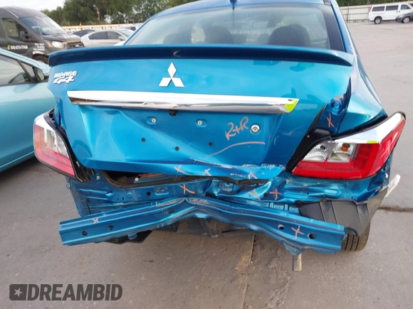 2024 Mitsubishi Mirage ES z VIN ML32FUFJ7RHF15743, wystawiony jako IAAI lot #42460558 z przebiegiem 5 931 mil mil oraz . Historia ofert i sprzedaży dostępna na DreamBid. Obrazek 17.