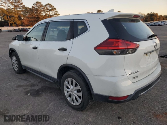 2017 Nissan Rogue S with VIN KNMAT2MTXHP549624, listed as a Copart auction lot 87082524 with 126,181 mi miles and Salvage Title. Bid and sale history available at carsss.com. Image 2.
