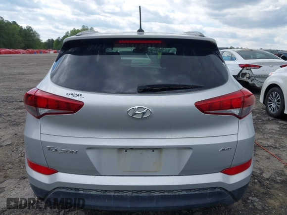 2017 Hyundai Tucson SE with VIN KM8J3CA47HU522428, listed as a IAAI auction lot 41985111 with 86,890 mi miles. Bid and sale history available at carsss.com. Image 16.