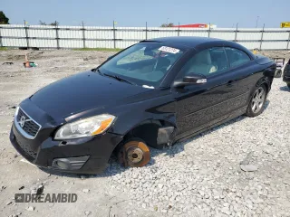 2011 Volvo C70 with VIN YV1672MC9BJ119775, listed as a Copart auction lot 63121274 with 0 mi miles and Salvage Title. Bid and sale history available at carsss.com. Image 1.