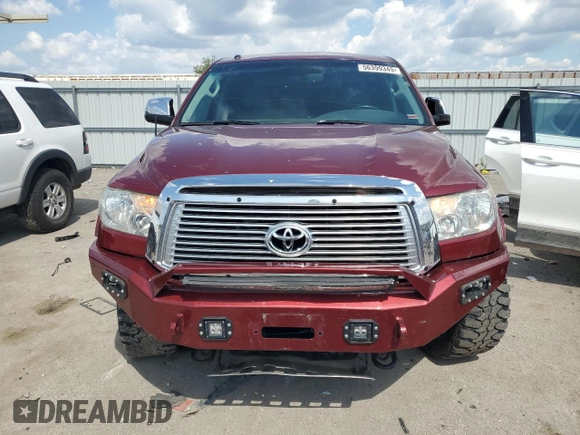 2010 Toyota Tundra Limited z VIN 5TFHW5F1XAX123781, wystawiony jako Copart lot #56399345 z przebiegiem 143 445 mil mil oraz Szkoda całkowita • Salvage title. Historia ofert i sprzedaży dostępna na DreamBid. Obrazek 5.