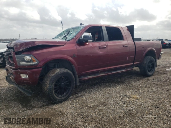 2018 Ram 2500 Laramie with VIN 3C6UR5NL0JG108775, listed as a Copart auction lot 45285325 with 103,965 mi miles and Salvage Title. Bid and sale history available at carsss.com. Image 1.