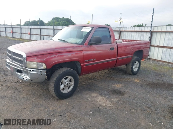 1999 Dodge 1500 z VIN 1B7HF16Y2XS185896, wystawiony jako IAAI lot #42251046 z przebiegiem 258 932 mil mil oraz . Historia ofert i sprzedaży dostępna na DreamBid. Obrazek 2.